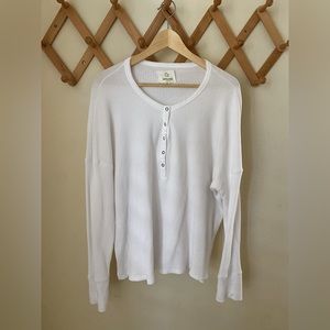 Offline by Aerie Waffle Knit Henley